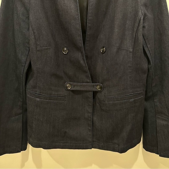Banana Republic Jean Blazer with Bell Sleeves - Picture 2 of 9